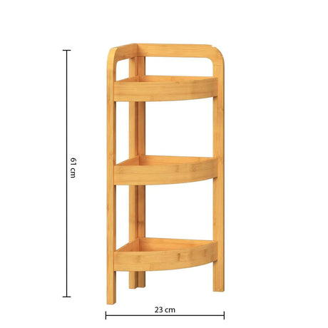 Raft de colț 5five, Bambus, M