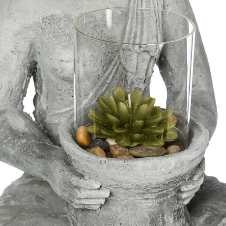 Figură decorativă Atmosferă Ishaan, Beton, 40 cm