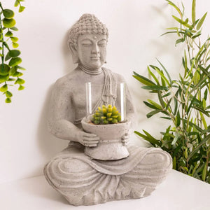 Figură decorativă Atmosferă Ishaan, Beton, 40 cm