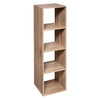 Raft 5five Mix'n Modul, 4 compartimente, MDF, 35x32x134 cm