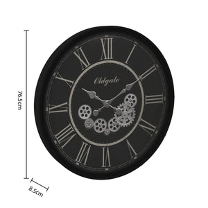 Ceas de perete Atmosphere Loann, Mecanism, Ø76 cm, Plastic