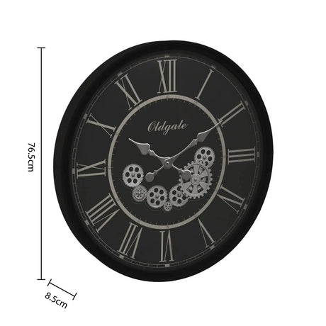 Ceas de perete Atmosphere Loann, Mecanism, Ø76 cm, Plastic