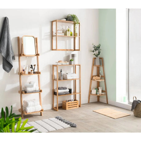 Coș de depozitare 5five, Bambus, 15x31 cm