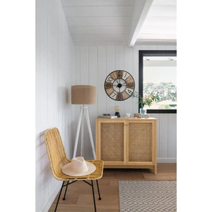 Lampion atmosphera Elva, Lemn, Natural, 143 cm