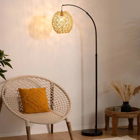 Lampion atmosphera Raahe, Metal, Natural, 180 cm
