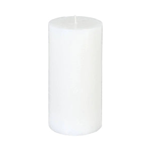 Lumânare neparfumată Atmosphera Olia, Rotundă, 7x14 cm