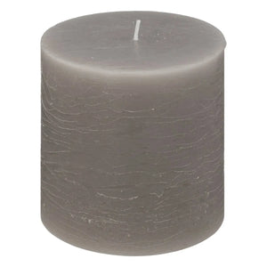 Lumânare neparfumată Atmosphera Olia, Rotundă, 10x10 cm