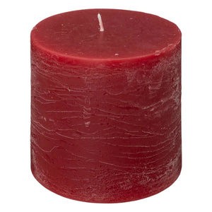 Lumânare neparfumată Atmosphera Olia, Rotundă, 10x10 cm