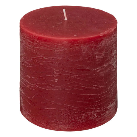 Lumânare neparfumată Atmosphera Olia, Rotundă, 10x10 cm