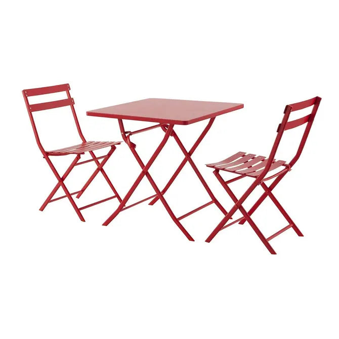 Masă pătrată de grădină Hesperide Greensboro, roz