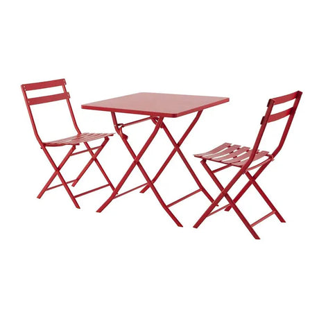 Masă pătrată de grădină Hesperide Greensboro, roz