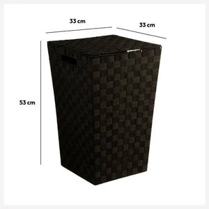Coș de rufe 5five Lise, negru, 50 l