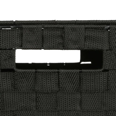 Coș de rufe 5five Lise, negru, 50 l