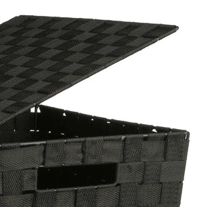 Coș de rufe 5five Lise, negru, 50 l