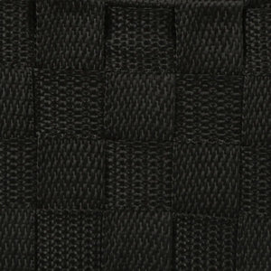 Set de 4 coșuri de depozitare 5five Lise, alb și negru