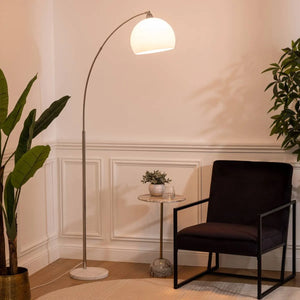 Lampion atmosphere Geda, Metal, Alb, 185 cm