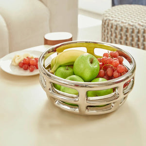 Bol Atmosphere Sky, Ceramică, Crom, Ø30x12 cm