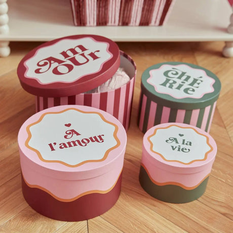 Cutie de depozitare Atmosphera Cheri, 4 buc.