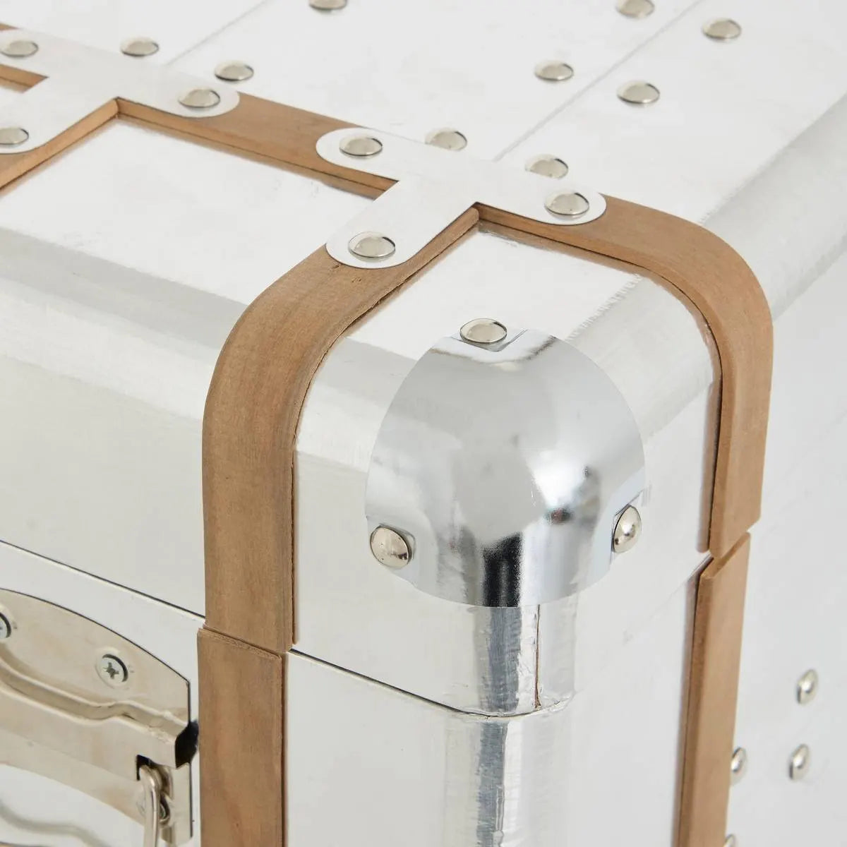 Cutii decorative Atmosphera Sky, aluminiu, 3 buc.