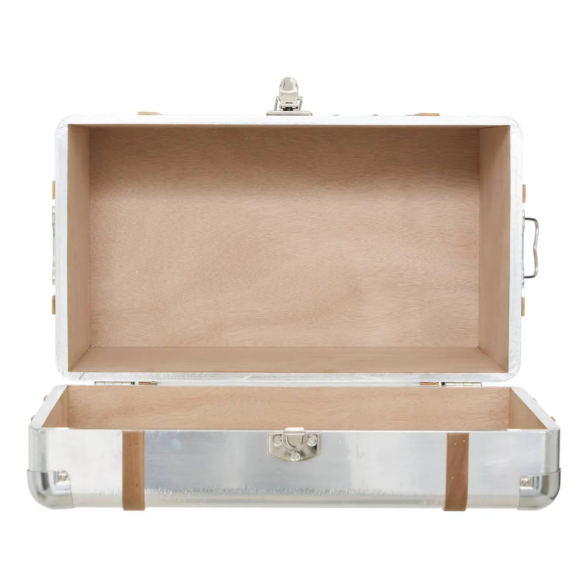 Cutii decorative Atmosphera Sky, aluminiu, 3 buc.