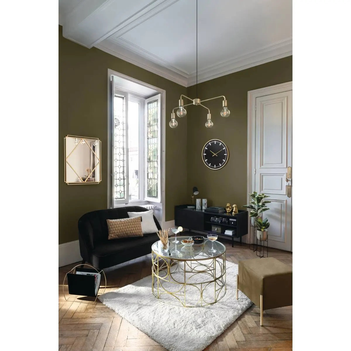 Figurină decorativă Atmosphera Sama Wisdom, Rășină, 17 cm, 3 buc.