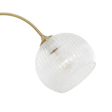 Lampă atmosphera Laye, Metal și Marmură, Aurie, 150 cm