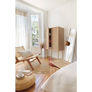 Lampă Atmosphere Laye, Metal și Marmură, Aurie, 150 cm