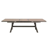 Masă de grădină extensibilă Hesperide Axiome, aluminiu, 10 locuri