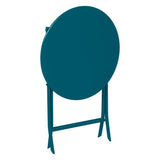 Masă pliabilă de balcon Hesperide Azua, sticlă, 2 locuri