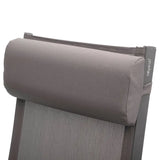 Scaun pliabil tip șezlong Hesperide Decima, aluminiu
