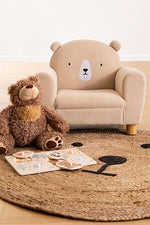 Fotoliu pentru copii cu atmosferă de urs