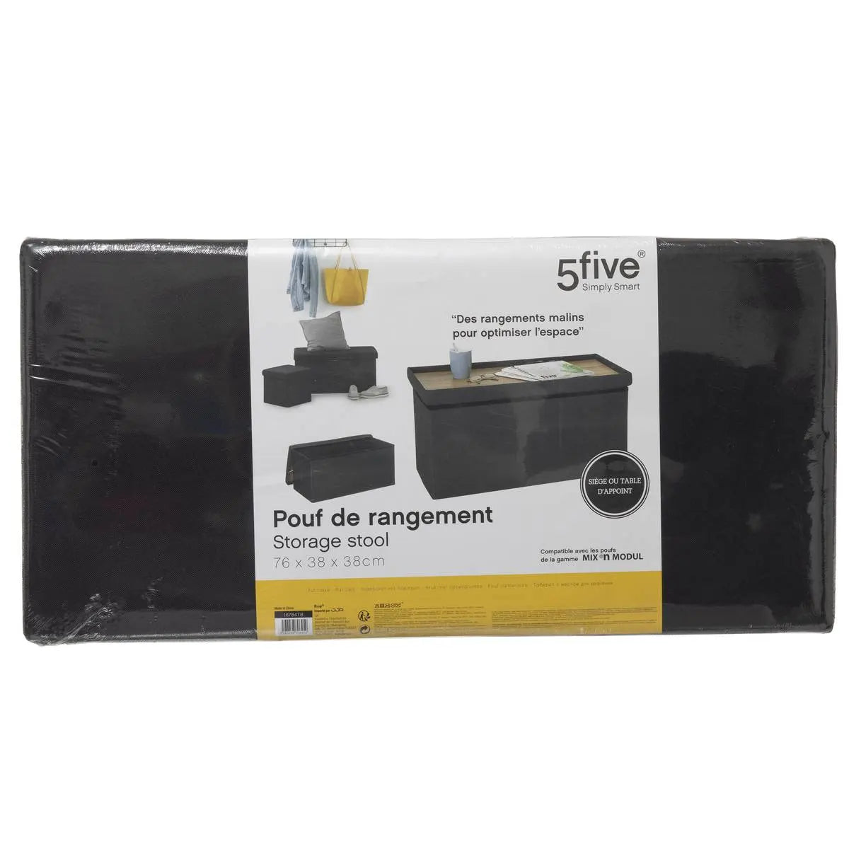 Canapea dublă pliabilă 5five Mix &amp; Modul, 76 cm