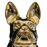 Figură decorativă Atmosphera Eden, ceramică, aurie, 22 cm