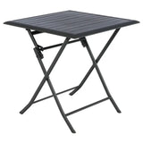 Masă pliabilă de balcon Hesperide Azua, sticlă, 2 locuri