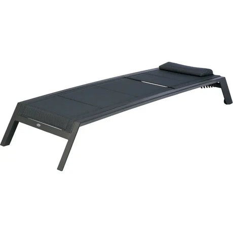 Сгъваем алуминиев шезлонг Hesperide Allure, Графит/Пипер