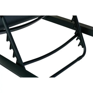 Сгъваем алуминиев шезлонг Hesperide Allure, Графит/Пипер