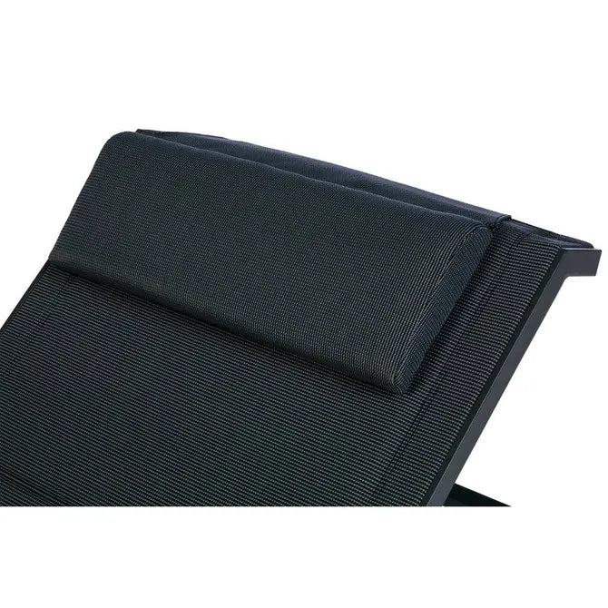 Сгъваем алуминиев шезлонг Hesperide Allure, Графит/Пипер