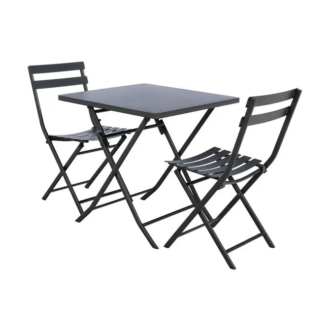 Masă de grădină pătrată Hesperide Greensboro, grafit