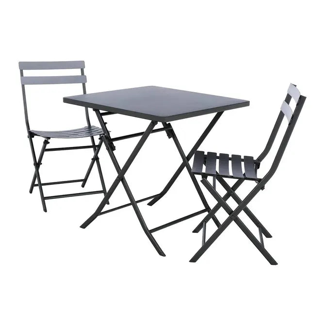Masă de grădină pătrată Hesperide Greensboro, grafit