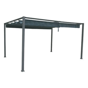 Покрив за беседка Hesperide Palmeira, Цвят Шисти, 3x4 m