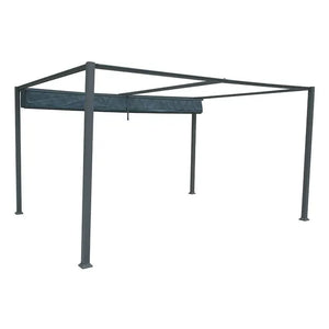 Покрив за беседка Hesperide Palmeira, Цвят Шисти, 3x4 m