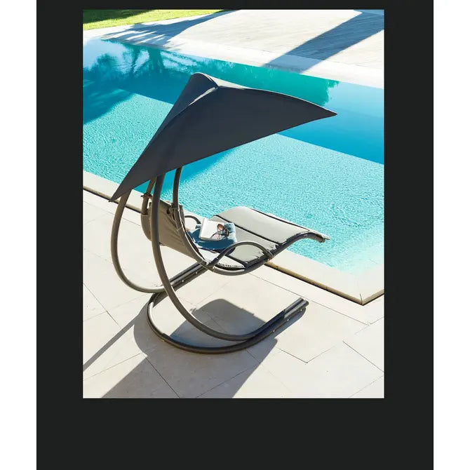 Висящ шезлонг Hesperide Mallorca, Цвят Шисти