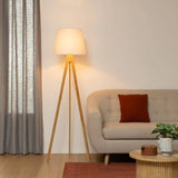 Lampion atmosphera Bahi, Bambus, Alb, 160 cm