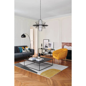 Lampă Atmosphere Hyto, Metal și Marmură, Negru, 177 cm