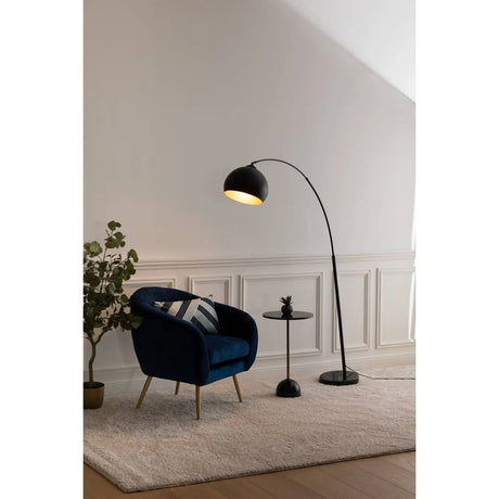 Lampă Atmosphere Hyto, Metal și Marmură, Negru, 177 cm