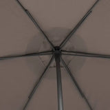 Umbrelă dreaptă înclinabilă Hesperide Soya, 2,7 m