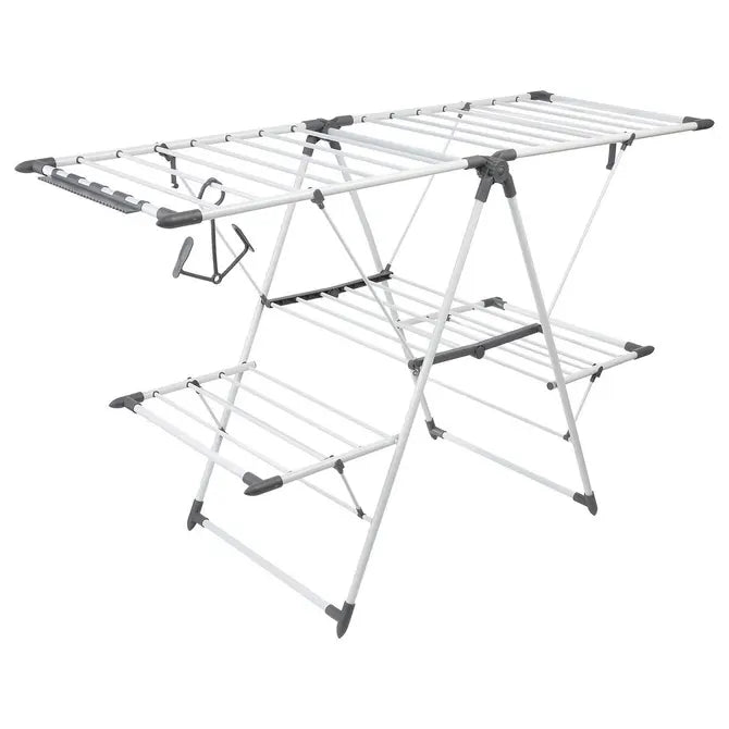 Uscător de rufe 5five Sinai cu două niveluri, Metal, 24 m