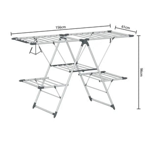 Uscător de rufe 5five Sinai cu două niveluri, Metal, 24 m