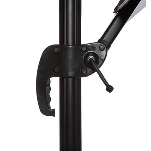 Градински чадър със странична стойка Hesperide Cayo, Цвят Шисти, 3x3 m