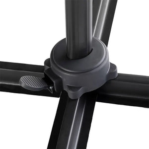 Градински чадър със странична стойка Hesperide Cayo, Цвят Шисти, 3x3 m